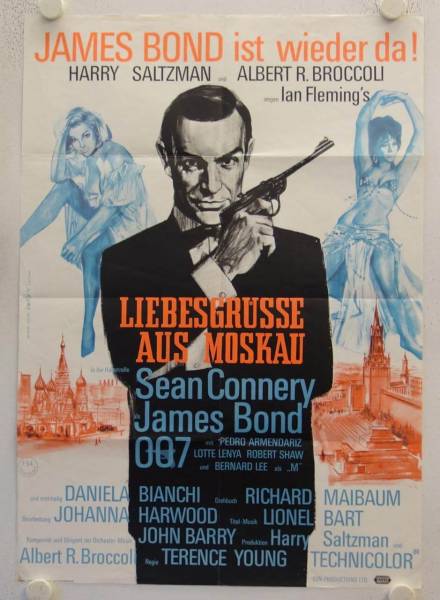 From Russia with Love original release german movie poster